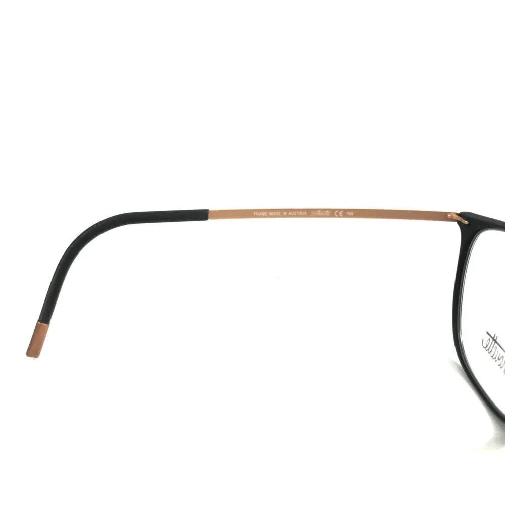 Silhouette Eyeglasses Frames SPX 1590 75 9030 Urban Lite Rose Gold Blk 52-15-140